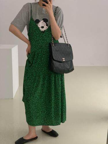 夏季新款鬼马系少女吊带裙，女装背心吊带，tōkō-sen