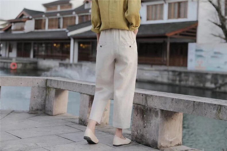 纯苎连衣裙小衫裤子裙子衬衣 时尚风 风淑女风休闲风，女装连衣裙，川哲