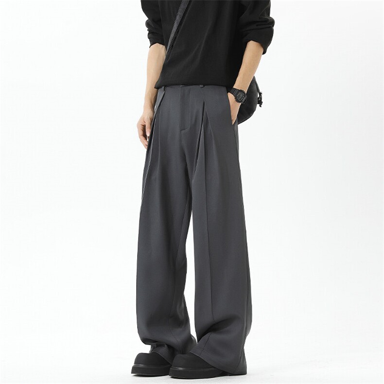2026春季新款无影墙大码美式宽松西裤M-5XHK25214-特P35，男装西裤，电商A022
