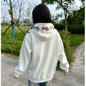 5591-P55 原版做工纯棉华棉复合休闲卫衣薄款/加绒图片