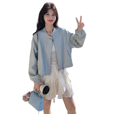 新款主推！~女装百搭时尚精品皮衣短款PU皮2b237-6201-p160k258，女装皮衣，2B237