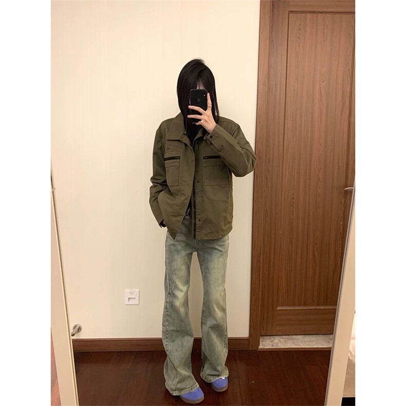 网图有货水洗做旧Vintage工装外套男美式飞行夹克上衣A868-P62,男装夹克,星座1505