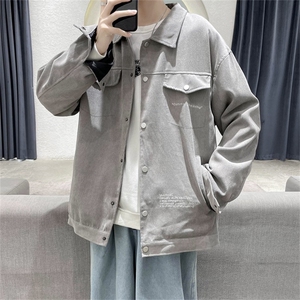 春秋季百搭休闲宽松夹克男士  JK154-P55图片