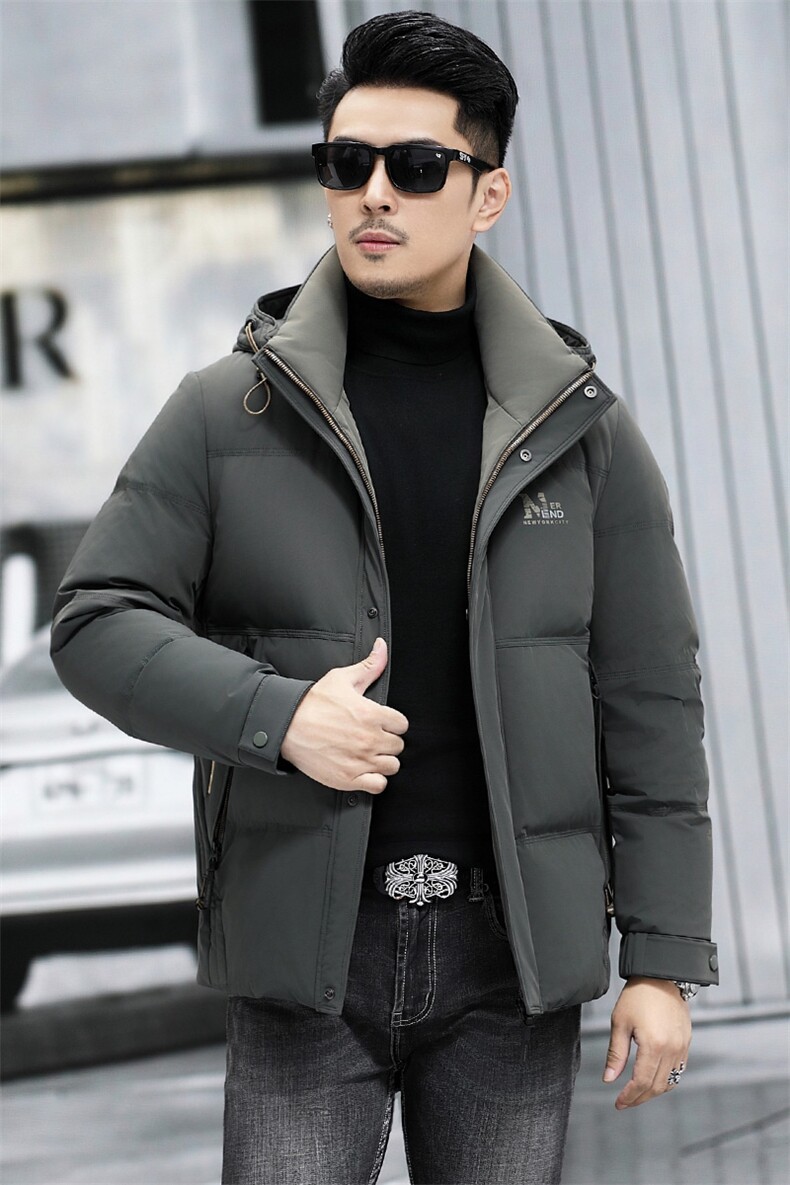 老款继续男士羽绒服连帽品质好大货,男装羽绒服,钱塘207-1