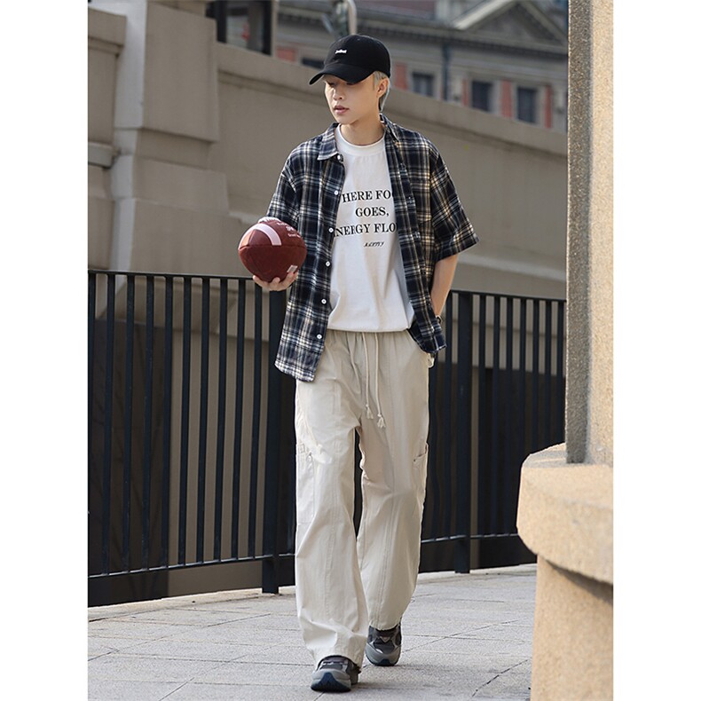 简约经典薄款舒适防蚊裤休闲轻薄时尚潮流韩版宽松裤子K566TP38,男装休闲裤,电商A102B