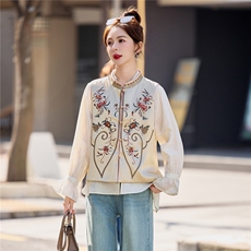 【春季女装新款】2026大量现货春季时尚重工刺绣两面穿新中式马甲，女装马甲，缘衣格