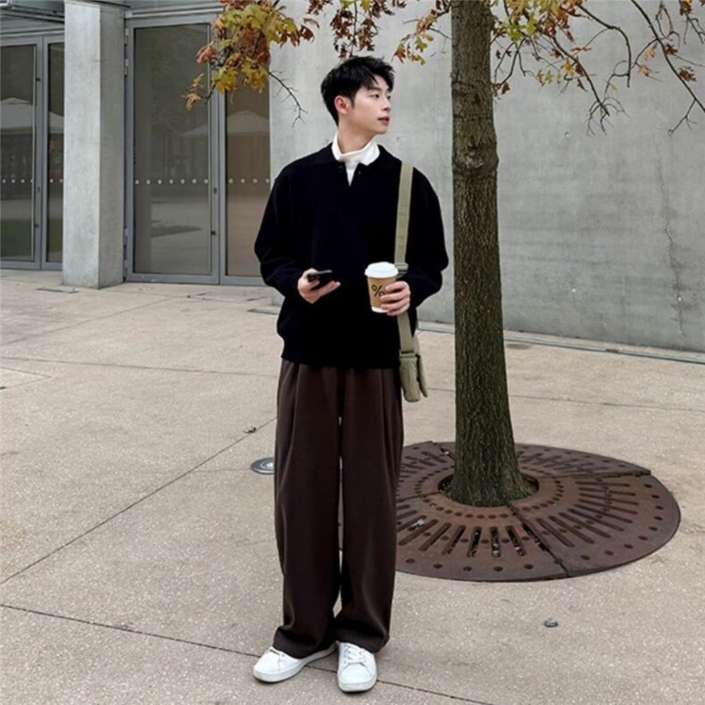 亨利领毛衣男秋冬季男士打底衫长袖保暖内搭针织衫2025新款,男装T恤,星座506A