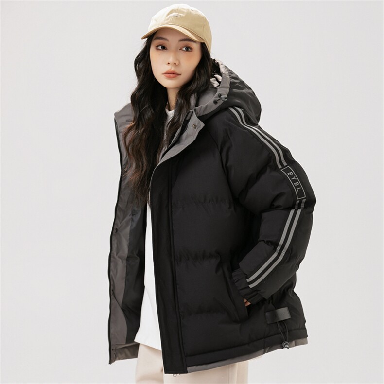 三防料抖音品质现货10W件宽松加绒加厚棉衣外套棉服BM333特P85,男装棉衣,电商A486