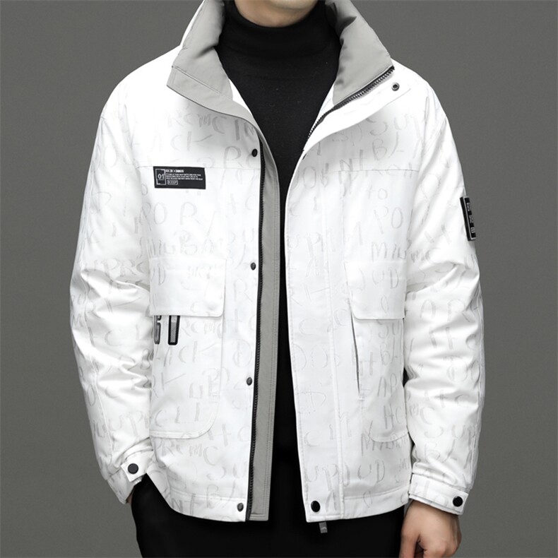 CSYR98215钱塘2020-2中青年男士时尚休闲简约百搭厚款羽绒服P280,男装羽绒服,钱塘207-2