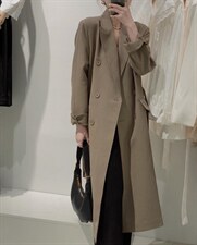 西装风衣外套，女装西装，驿谷