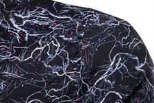 有弹力大厂出品2021年新款男士印花潮流长袖衬衫1812-YS019-P45，男装衬衫，星座1812