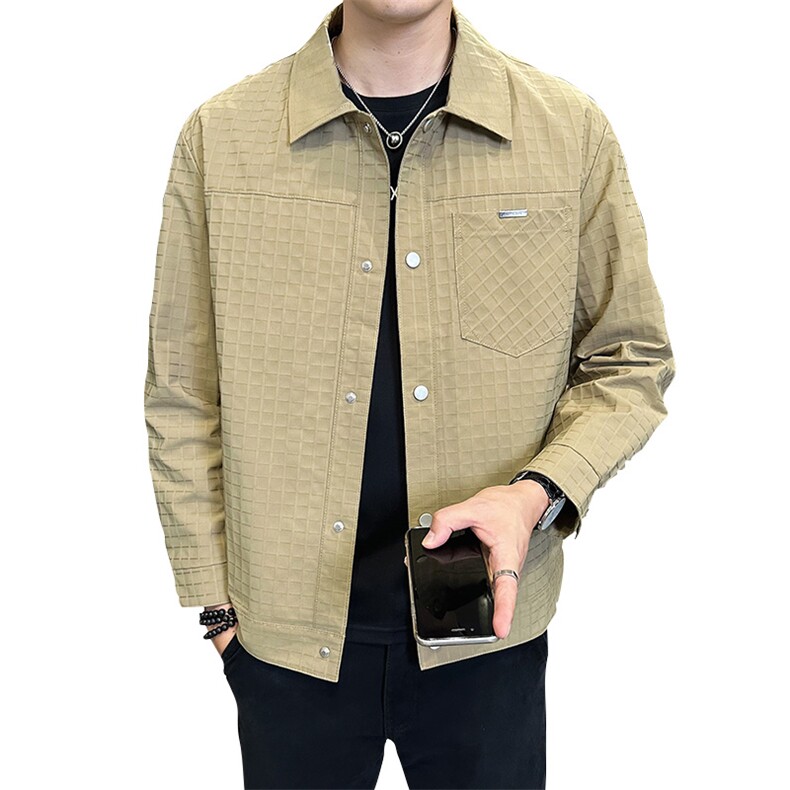 JK2503-P80秋冬新款大码翻领休闲外套夹克控129,男装夹克,星座109