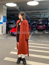 圣诞红新款羊绒大衣，其它，慕容神话