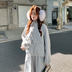新品现货/5638-P215-K335-薄棉衣三件套，女装棉衣/棉服，2C275