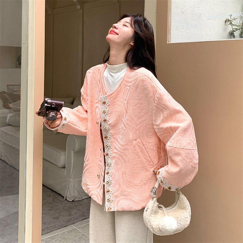 现货数据款新中式加棉2C277-9508-P200-K298,女装棉衣/棉服,2C277