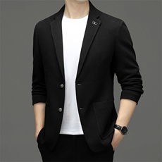 M23088-69钱塘2020-2中年男士西装外套商务休闲长袖纯色外衣P270，男装西服，钱塘207-2