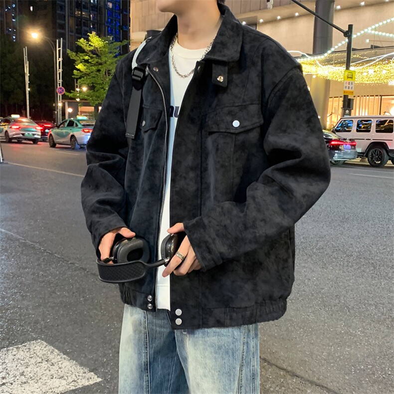 秋冬新款时尚休闲皮衣拉链外套男士JK02559-P95,男装皮衣,星座308B-2