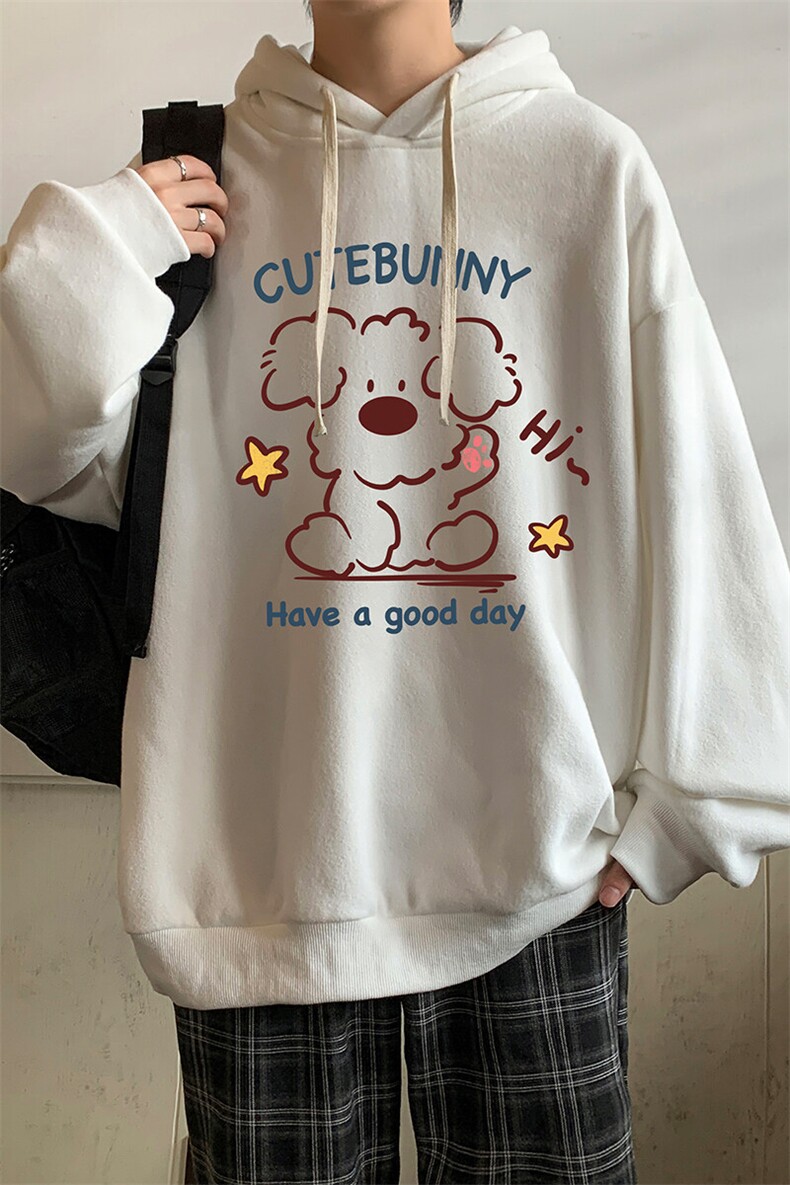 连帽卫衣男大码胖子帽衫大号运动服WY2434-P35,男装卫衣,电商A040