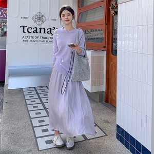 春夏秋长袖宽松型文艺风毛针织衫女装时尚秋装开衫图片