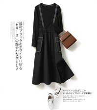 时尚百搭长袖连衣裙显瘦修身红色黑色拼接设计，女装连衣裙，笃写