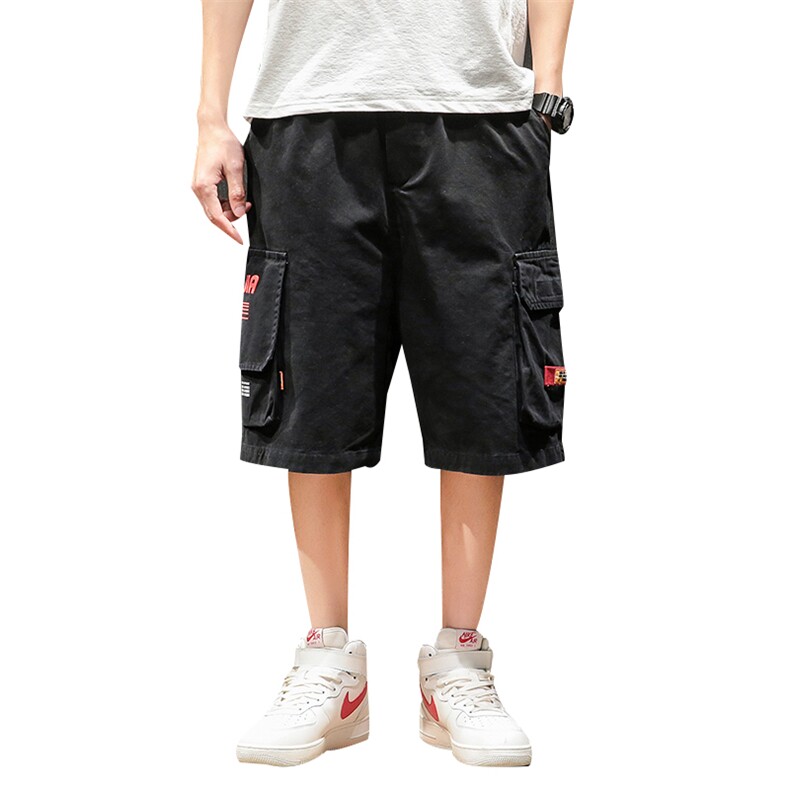 2021夏季新款日系大码男休闲裤运动工装短裤五分裤K352-P45,男装休闲裤,电商A001