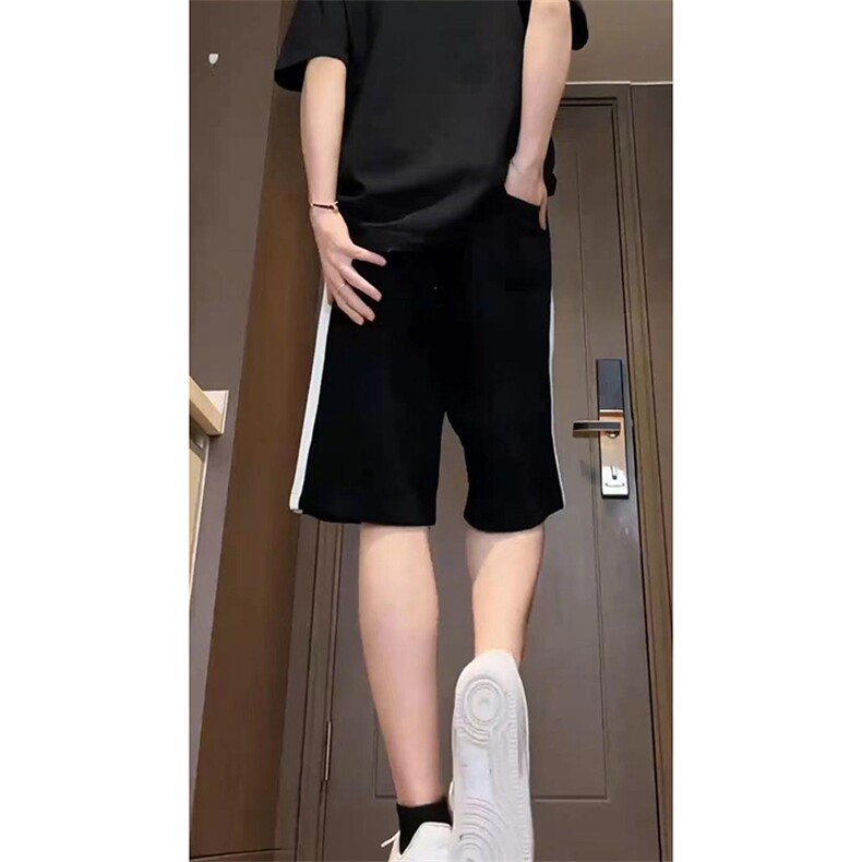 夏季美式高街hiphop运动五分裤短裤货号DK2412P35《抖音品质》,男装牛仔裤,电商A063