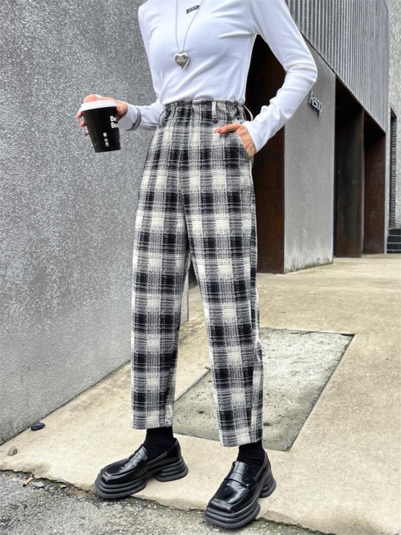 羊绒格子l，其它，大迈