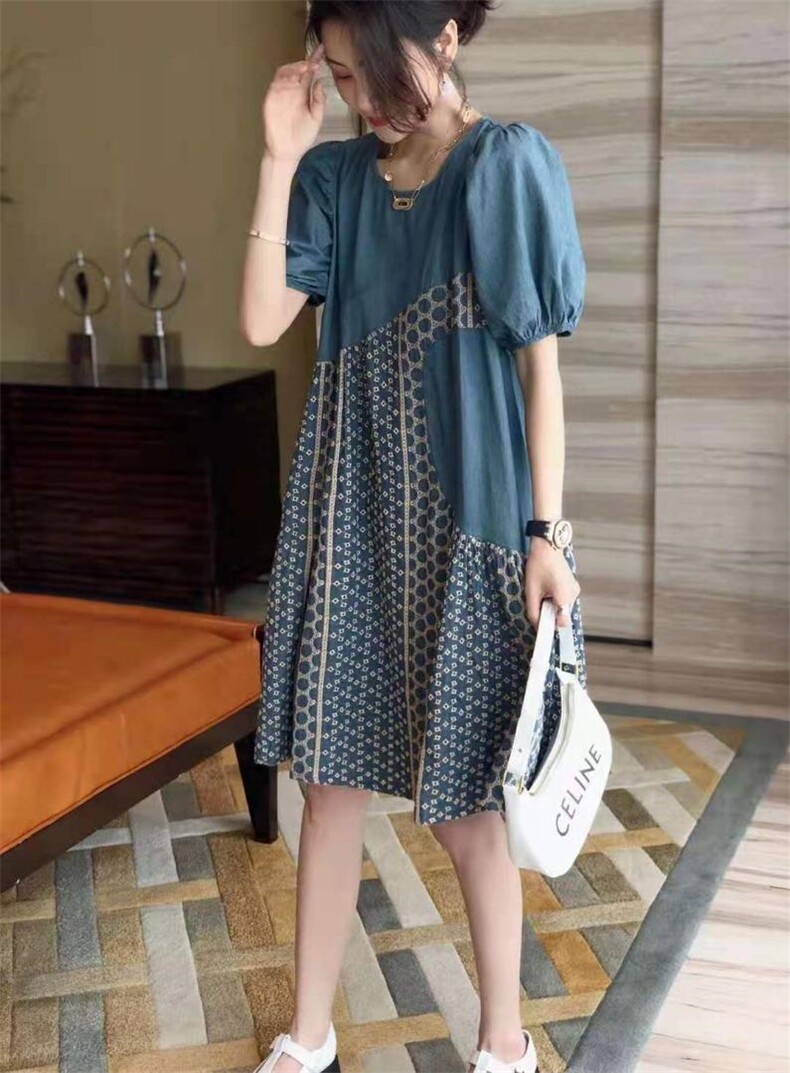 夏款连衣裙，女装连衣裙，壹丽