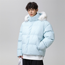 潮流宽松休闲棉衣潮牌高街棉服A161-9988-P98，男装棉衣，电商A161