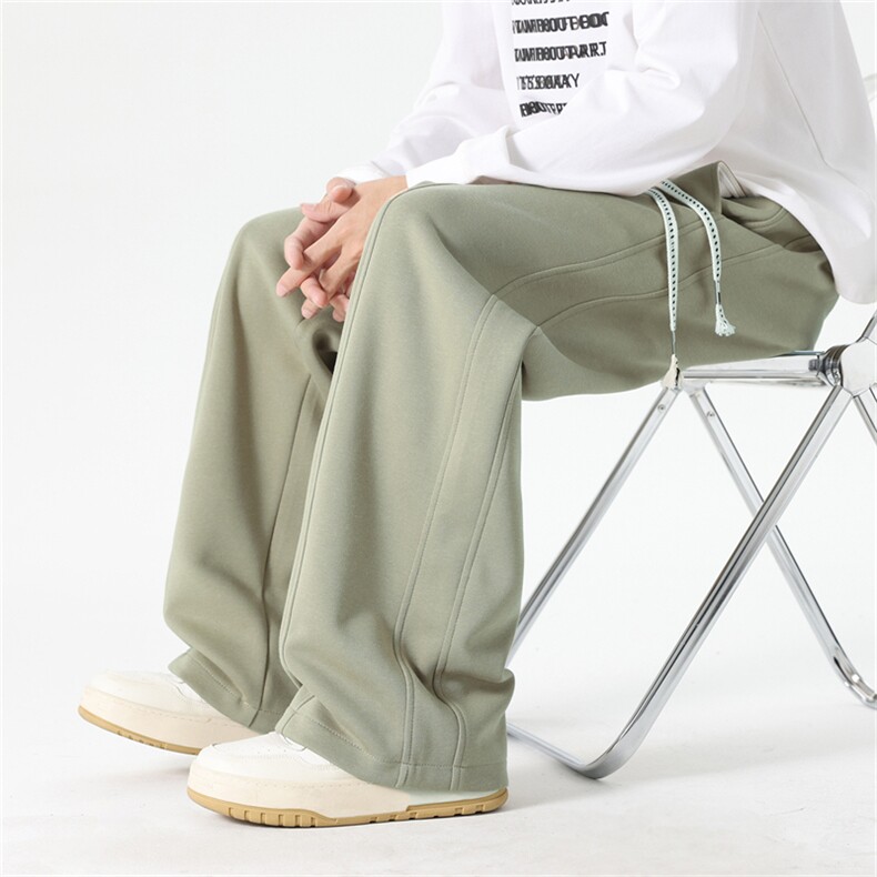 C079/P45春新款休闲裤男宽松潮男百搭长裤子直筒裤工装男M-8XL,男装工装外套,星座1204