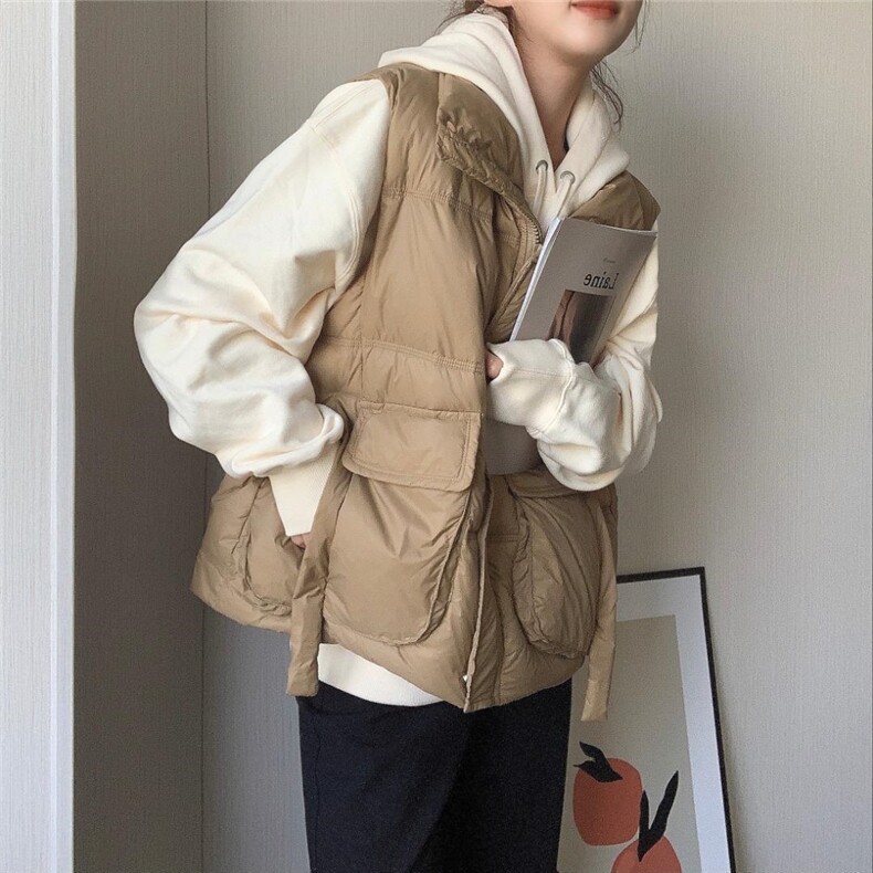 羽绒马甲，女装马甲，戈朴