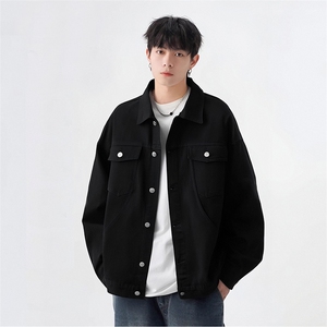 日系Cityboy复古单排扣夹克宽松落肩街头工装夹克HY02TP60控85图片