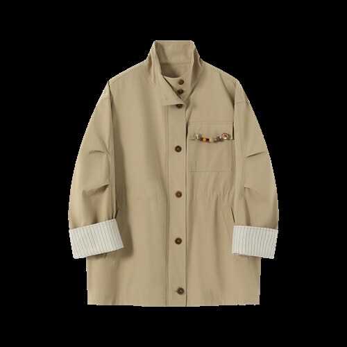 【现货现货】2026春季新款休闲风衣外套B101-2682-P175-K288现货，女装风衣，浙宝101