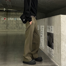 902-823-P45毛呢裤加厚保暖休闲裤子男搭配毛衣卫衣夹克针织衫，男装夹克，星座902A