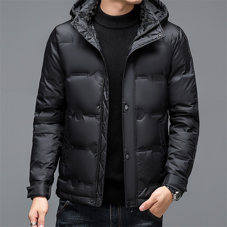 冬季羽绒服男士可脱卸帽2023新款加厚保暖上衣中年爸爸装休闲外套,男装羽绒服,电商B212（原钱塘6029）
