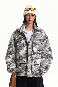 美式新款冬多口袋户外机能休闲棉衣外套 A436-W995-P95138图片