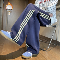 藏青黄条