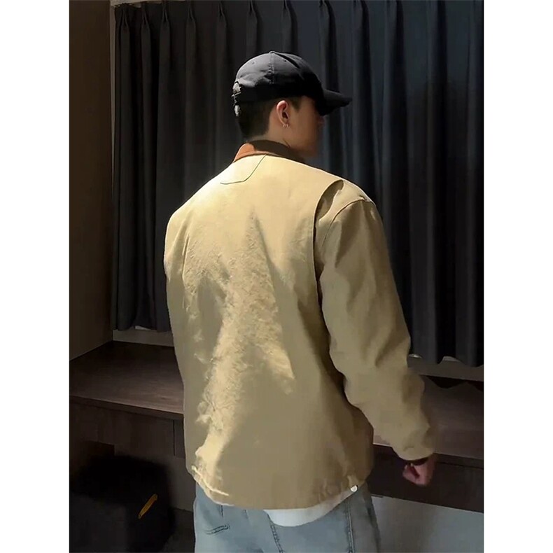 网图有货西博美式翻领夹克巴恩风Duck硬汉工装外套男A381-P75,男装夹克,星座1505