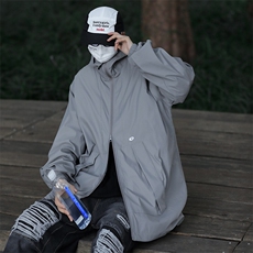 A839-P58户外连帽冲锋衣外套日系潮流户外登山服宽松连帽夹克，男装夹克，星座512-6