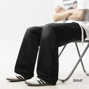 XZ616 夏季薄款凉感透气百搭冰丝牛仔休闲长裤TY2485 特P38控78图片