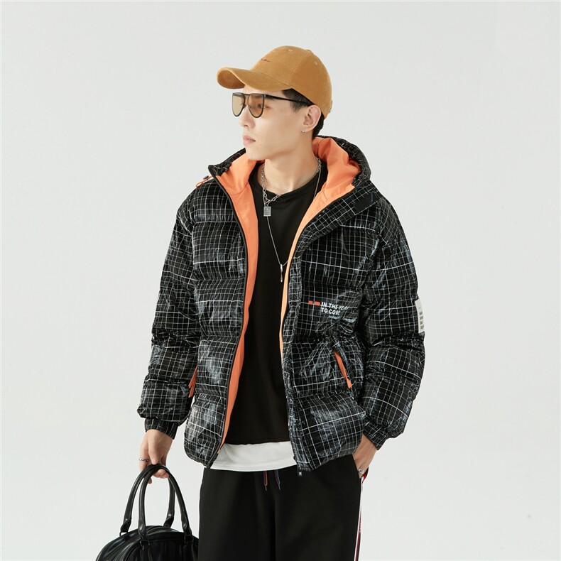 高品质冬季保暖棉衣潮流宽松加厚大码休闲棉服外套男33211P115,男装棉衣,电商A086