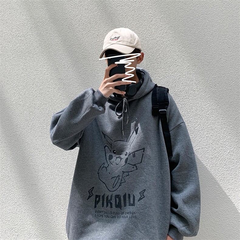 A040-WY2078-P40连帽卫衣男加肥加大码胖子棒球服外套,男装卫衣,电商A040