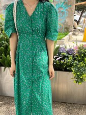 IMIZ｜NEWins韩系小碎花连衣裙，女装连衣裙，IMIZ