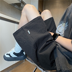 抖音品质夏季新款潮流宽松透气泡泡格短裤B315-K25541-特p25控48，男装牛仔裤，电商B315