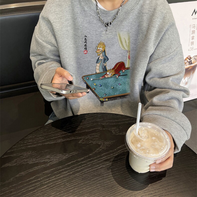 华夫格！华夫格卫衣男HW522-特P23,男装卫衣,电商B371