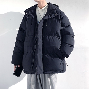 港风2026新品冬季宽松情侣装男装棉衣棉服冬装加厚外套D002-P105图片