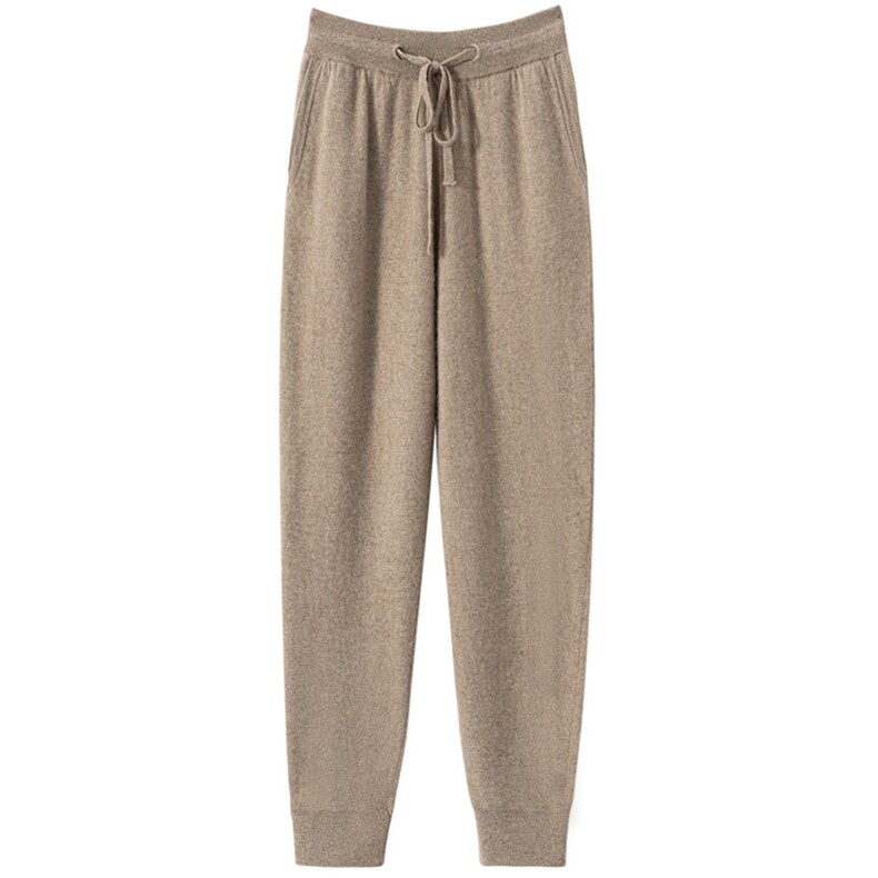 新款男士羊绒卫裤35%羊绒保暖舒适高弹力修身显瘦轻奢品质，男装卫裤，蚂蚁派对工厂直营店