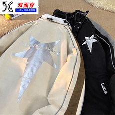 双面穿麂皮羊羔绒棉衣棉服面包服立领棉袄外套【量大有差1618GP90，男装棉衣，星座207