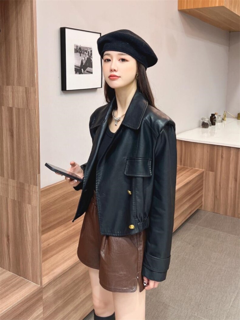 皮衣，女装皮衣，时代公主