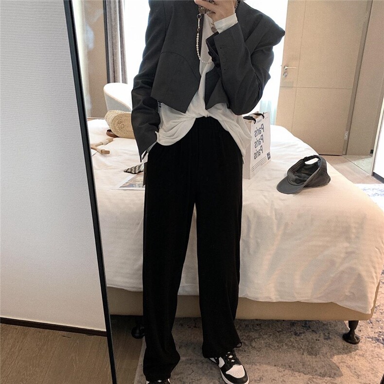 灰色短西装，女装西装，XTZ style